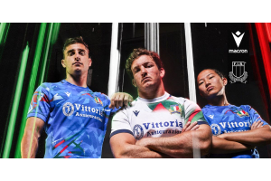 Camiseta Italia rugby 2026/27 de Macron: local y visitante