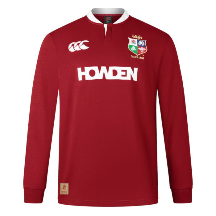 Camiseta de Rugby Manga Larga Lions Británicos e Irlandeses - Canterbury
