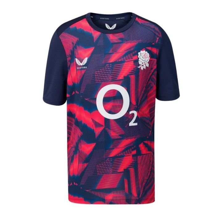 Maillot Rugby Enfant Pré-Match Angleterre 2026/2027 - Castore