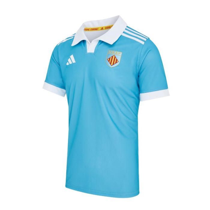 Camiseta de rugby USAP Perpignan Local 2025/2026 – Adidas