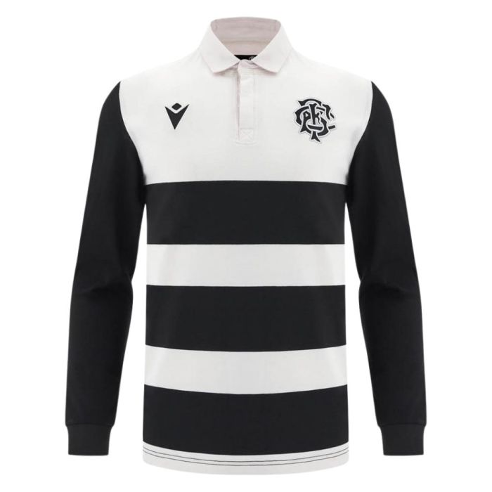 Camiseta Rugby Réplica Barbarians Manga Larga - Macron