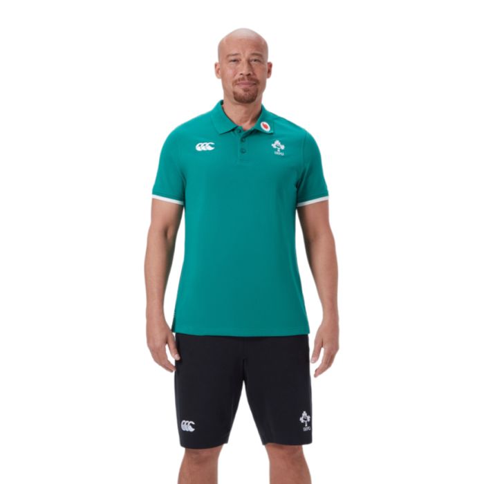 Polo de Rugby Irlanda Verde/Blanco - Canterbury