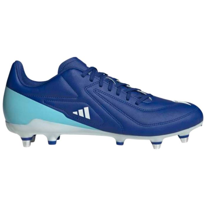Tacos Adidas RS-15 SG azul real vista exterior lateral