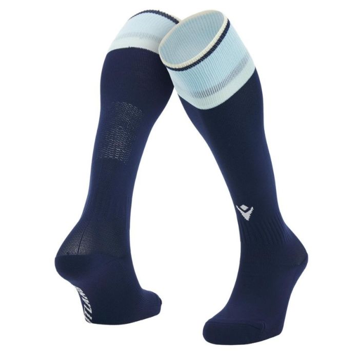 Calcetines rugby junior amarillo negro SRU Macron domicilio 2026/2027