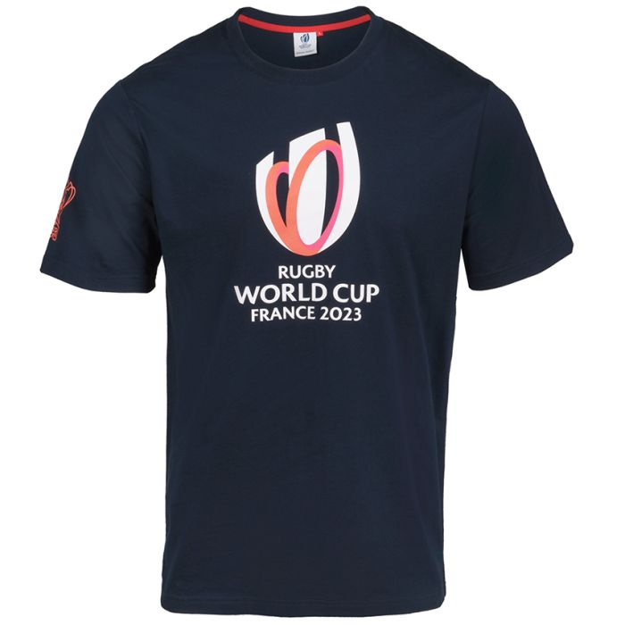 T-Shirt Rugby Logo Rugby World Cup France 2023 Bleu - Sportfolio