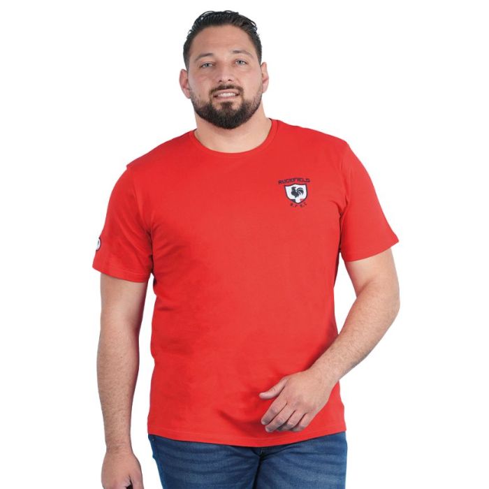 T-shirt Rugby French Rugby Club rouge - Ruckfield