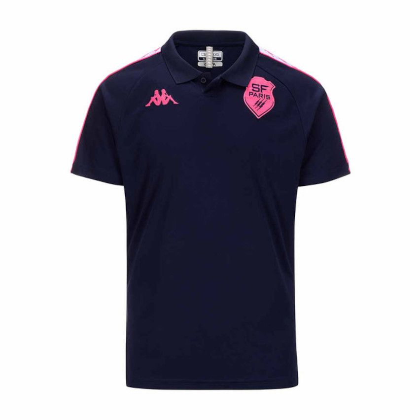 Camiseta Rugby 222 Banda Abety 8 Stade Francais Paris 2024 2025 Azul Kappa