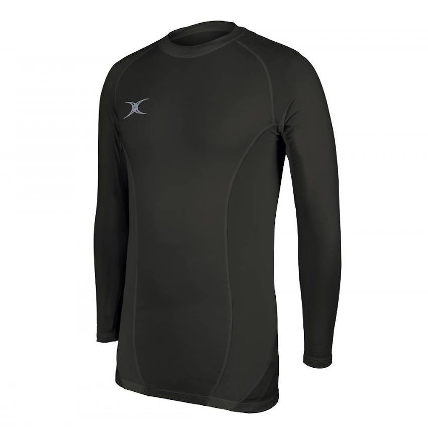 Bajo Maillot Térmico Rugby Negro Hombre Atomic II - Gilbert