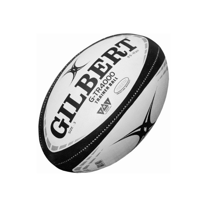 Balón de Formación Rugby GTR4000 T3 Negro - Gilbert