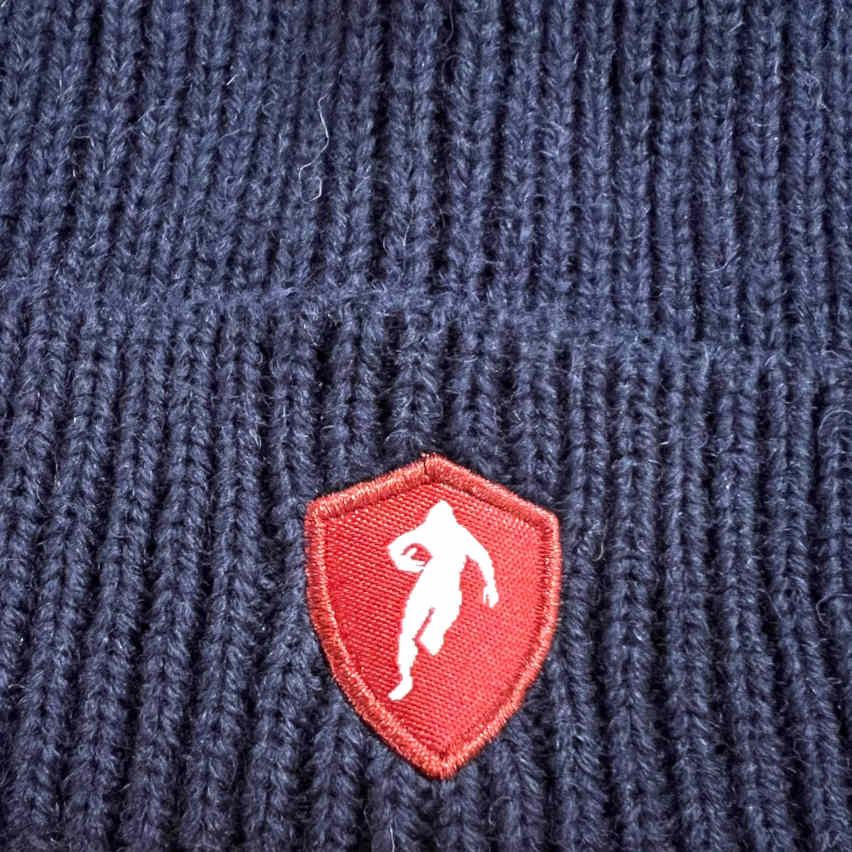 Bonnet Pompon Amovible Azul Marino - Ruckfield