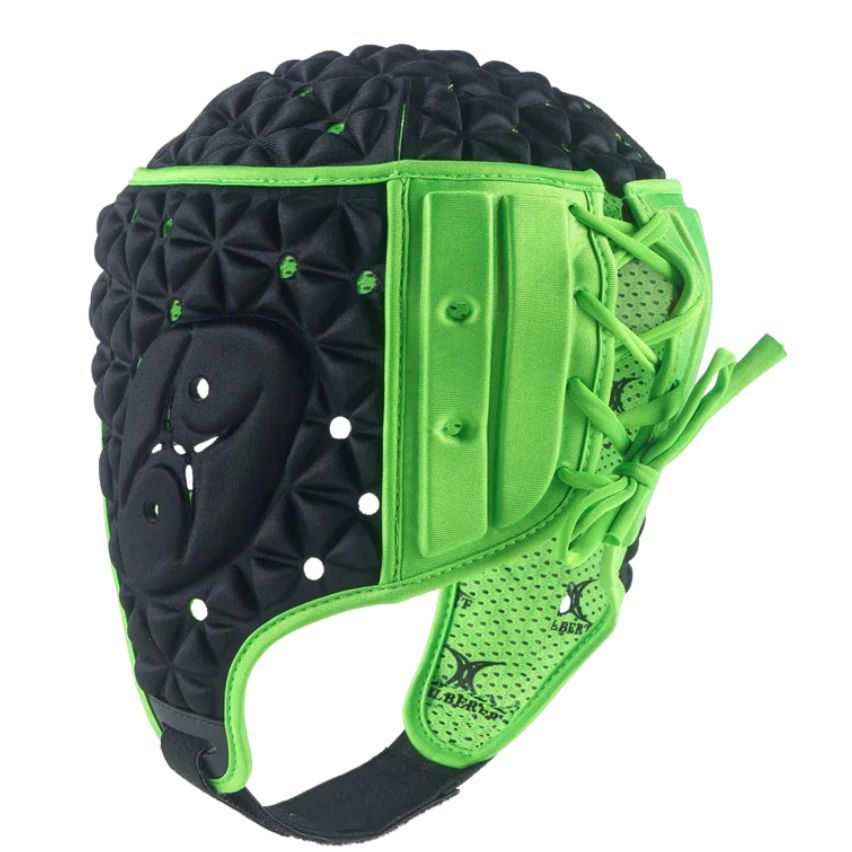 Casco Rugby Ignite Negro/Verde - Gilbert