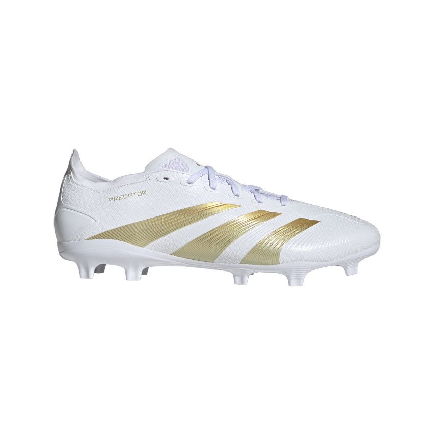 Zapatillas de Rugby Predator League FG con Tacones Moulded para Terreno Seco Oro Blanco Adidas boutique rugby