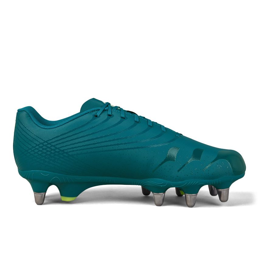 Zapatillas de Rugby Stampede Groundbreak Team Terreno Blando Verde