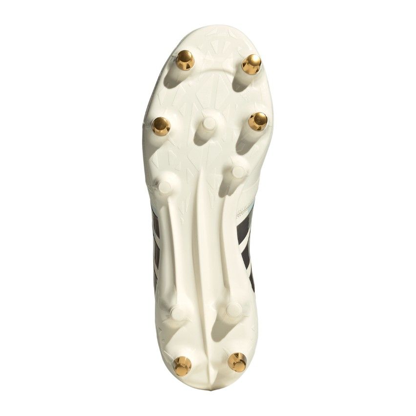 Botas de Rugby Mujer RS15 Pro (SG) Crampones Híbridos Blanco - Adidas