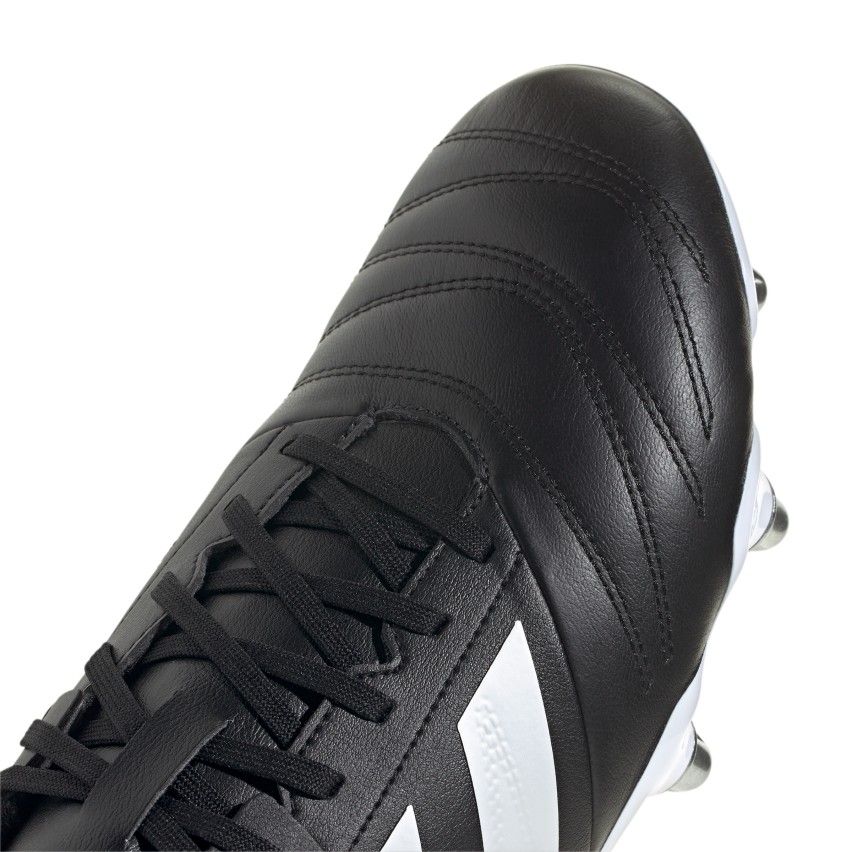 Botas de rugby con tacos Kakari Elite Negro / Blanco / Negro - Adidas