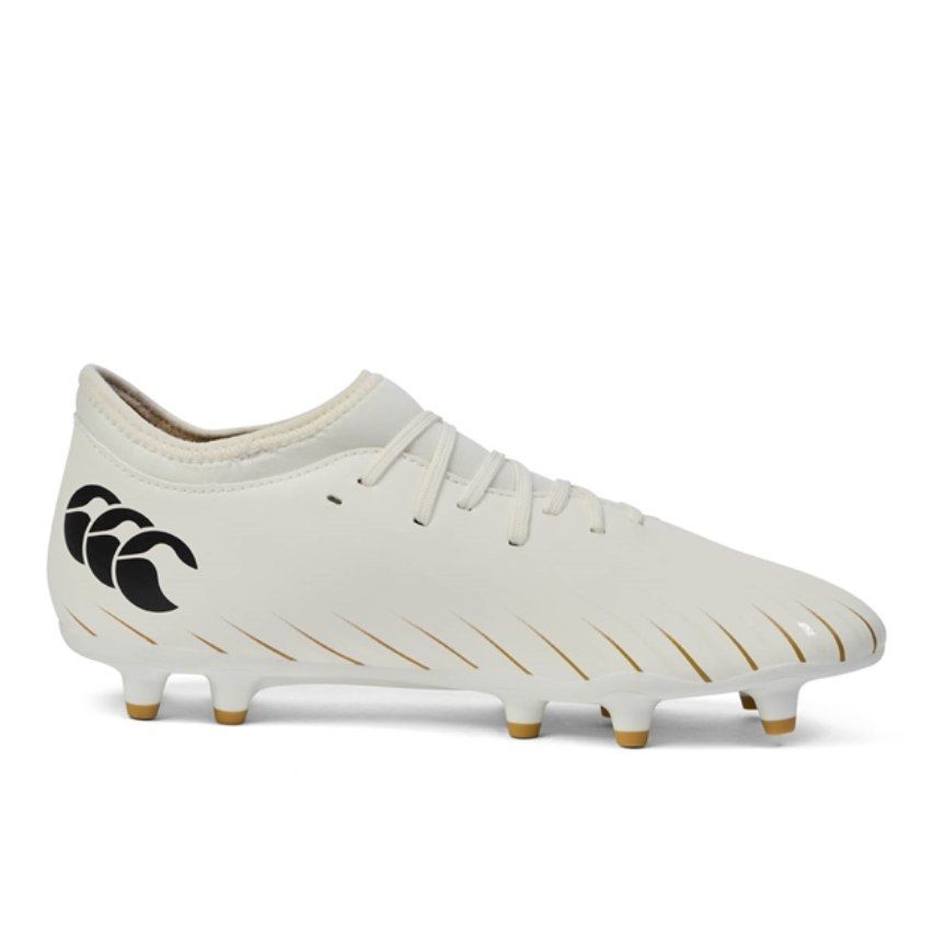 Botas de Rugby con Tacos Speed Falcon Team FG Blancas - Canterbury