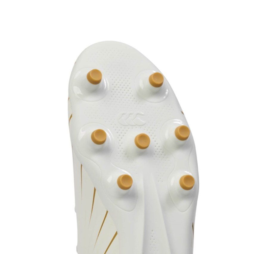 Botas de Rugby con Tacos Speed Falcon Team FG Blancas - Canterbury