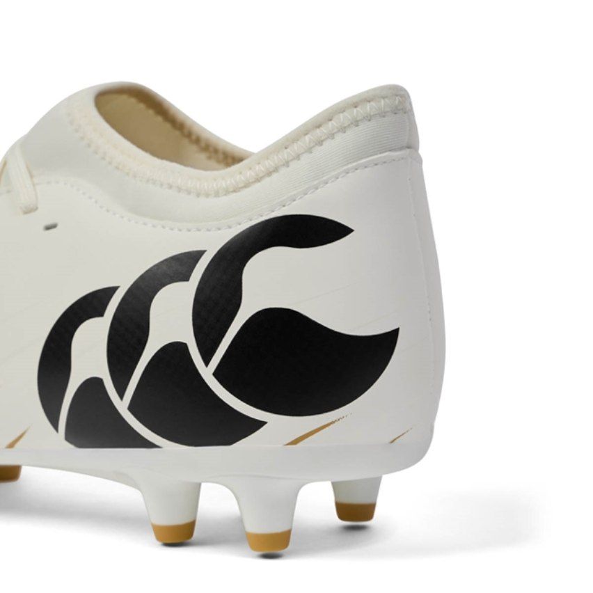 Botas de Rugby con Tacos Speed Falcon Team FG Blancas - Canterbury