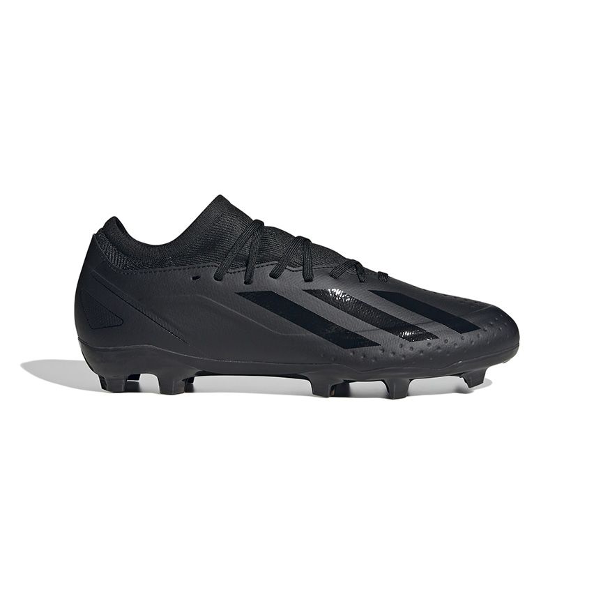 Zapatillas de Rugby X Crazy Fast 3 Moldeadas FG Negro - Adidas
