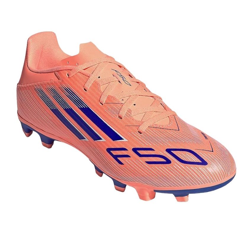 Botas de rugby moldeadas F50 Club FG/MG Naranja - Adidas