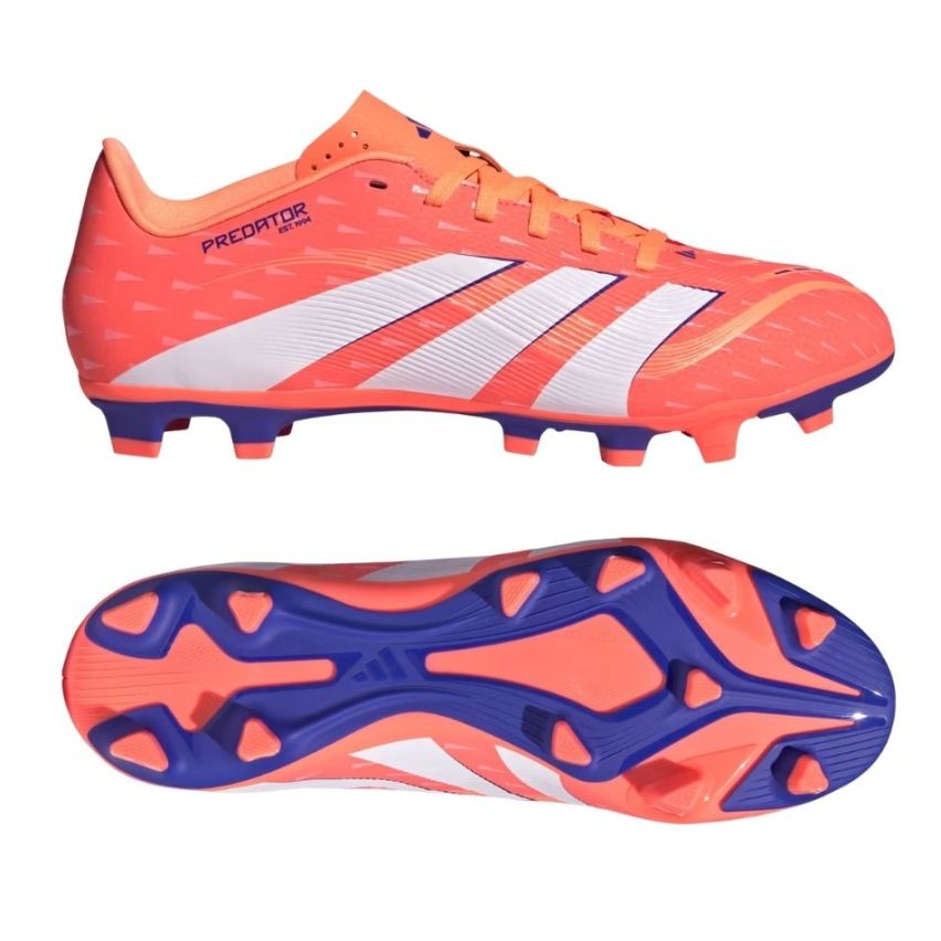 Botas de rugby moldeadas Predator Club FG/MG - Adidas