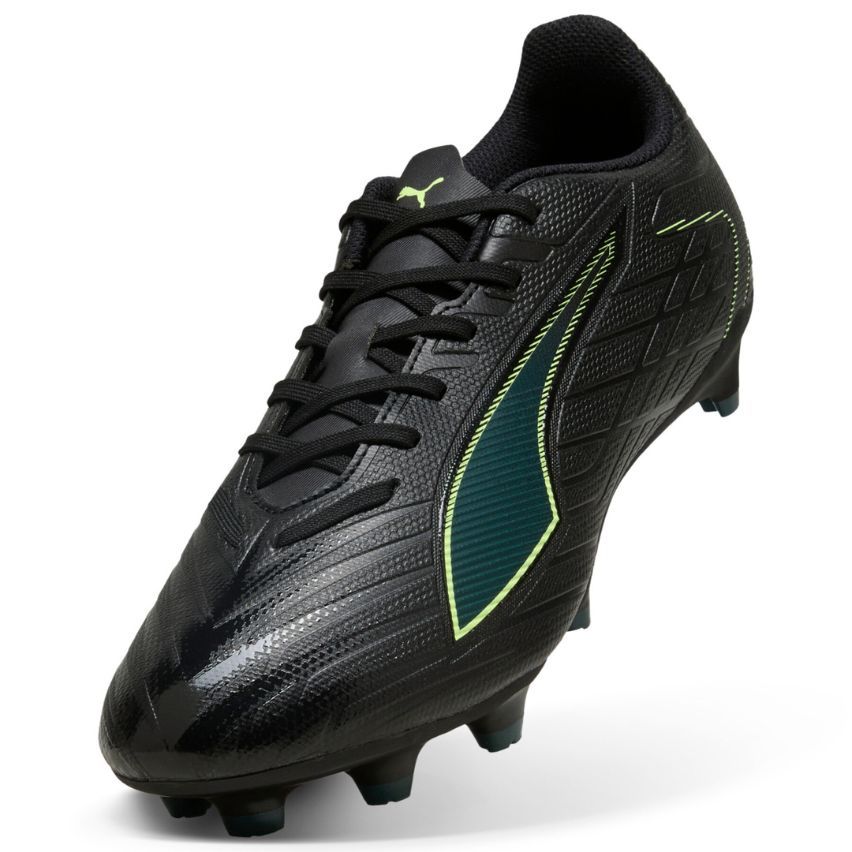 Botas de Rugby Ultra 6 Play FG/AG Tacos Moldeados Campo Seco/ Mixto Negro Unisex - Puma
