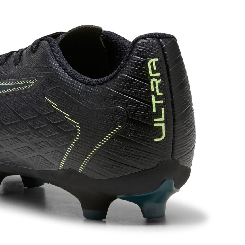 Botas de Rugby Ultra 6 Play FG/AG Tacos Moldeados Campo Seco/ Mixto Negro Unisex - Puma