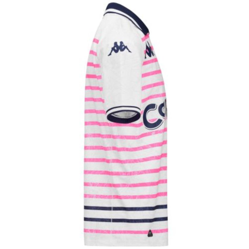 Camiseta de Rugby Kombat Tercera Stade Francais París Niños 2024/2025 Blanca - Kappa
