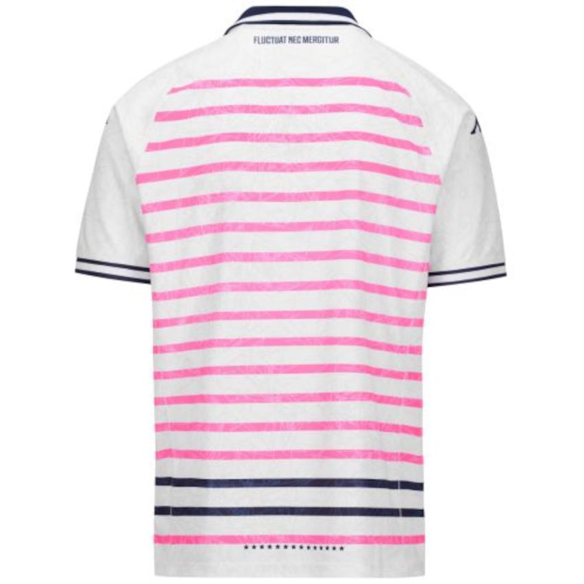 Camiseta de Rugby Kombat Tercera Stade Francais París Niños 2024/2025 Blanca - Kappa