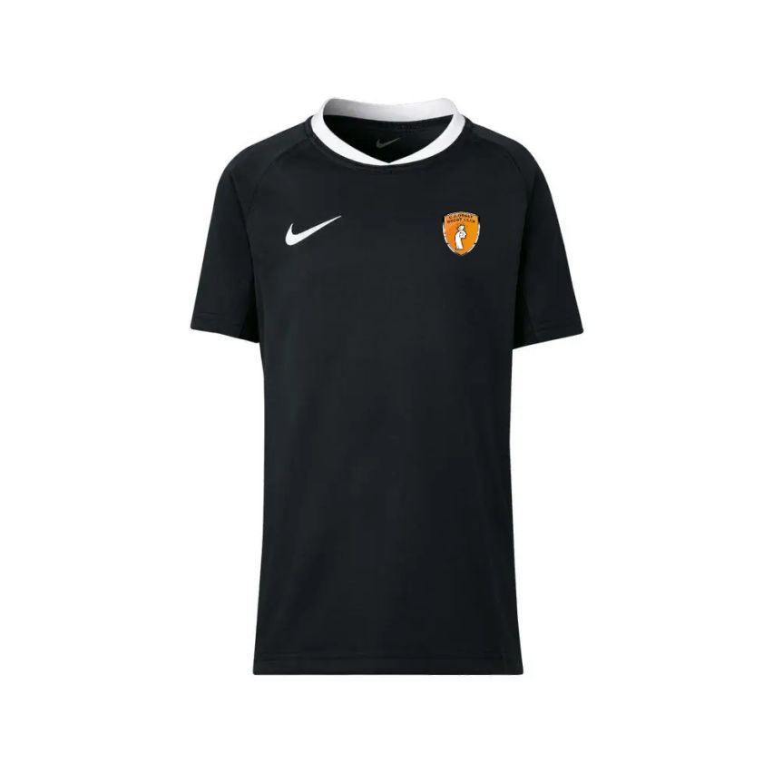 Camiseta de Rugby Crew Infantil Negra Orsay - Nike