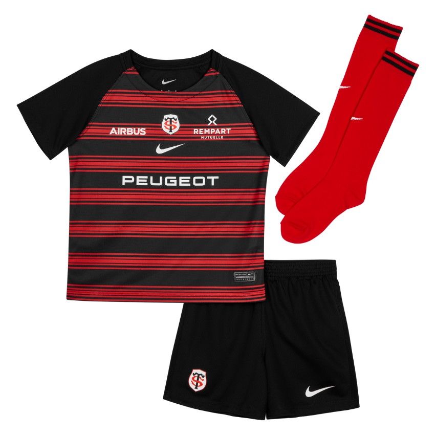 Kit de Rugby Infantil Local Stade Toulousain 2025/2026 - Nike
