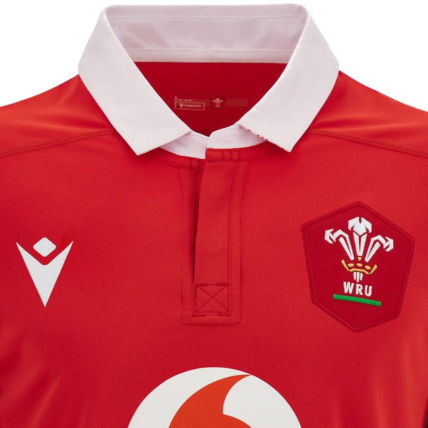 Camiseta Rugby Casa Gales 2023/2024 - Macron