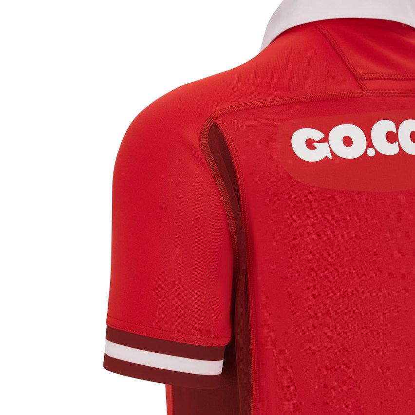 Camiseta Rugby Casa Gales 2023/2024 - Macron