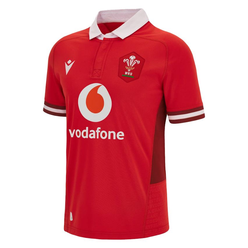 Camiseta Rugby Casa Gales 2023/2024 - Macron