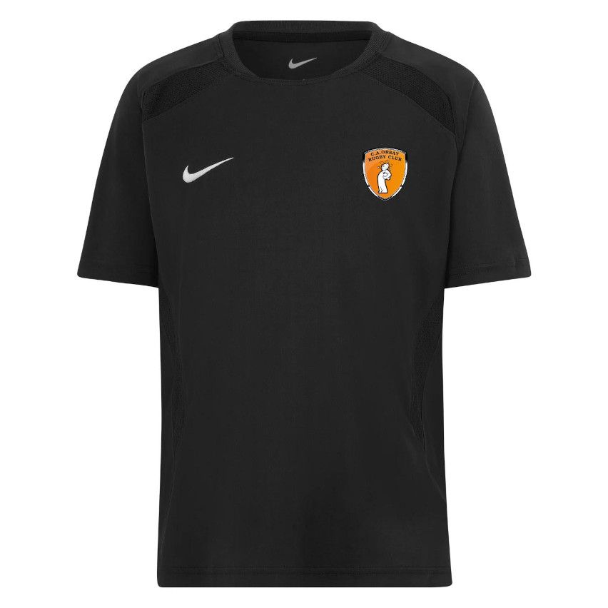 BADGE Camiseta Rugby Infantil Entrenamiento Negra Orsay - Nike
