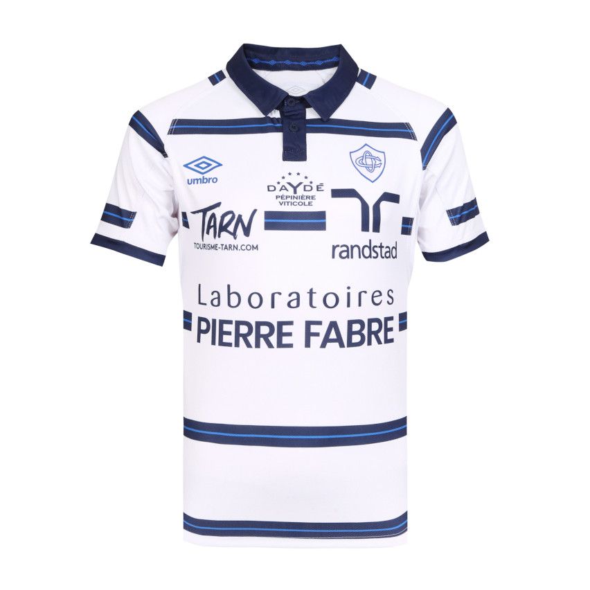 Maillot Rugby Replica Castres Olympique Rugby Exterieur 2024 2025 Umbro