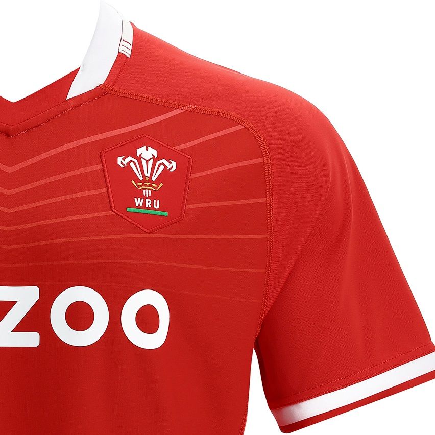 Maillot Rugby Domicilio WRU 2021/2022 - Macron