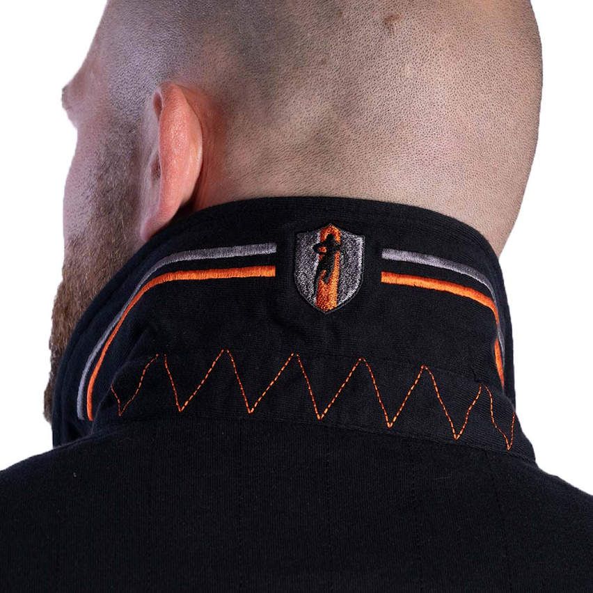 Polo Rugby Negro Mangas Largas - Ruckfield