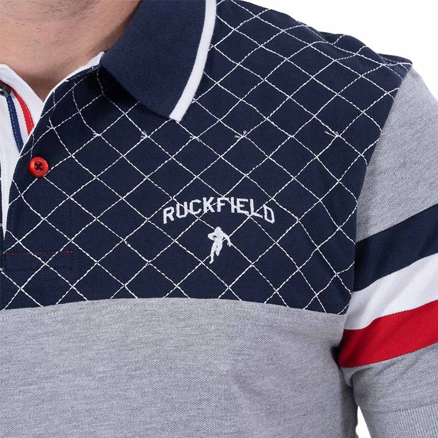 Polo de rugby gris del French Rugby Club – Ruckfield