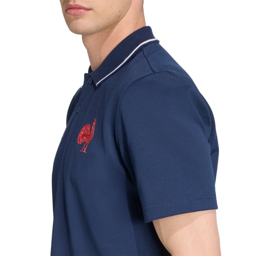 Polo Rugby FFR Cotton Polo Rugby Francia 2025/2026 - Adidas