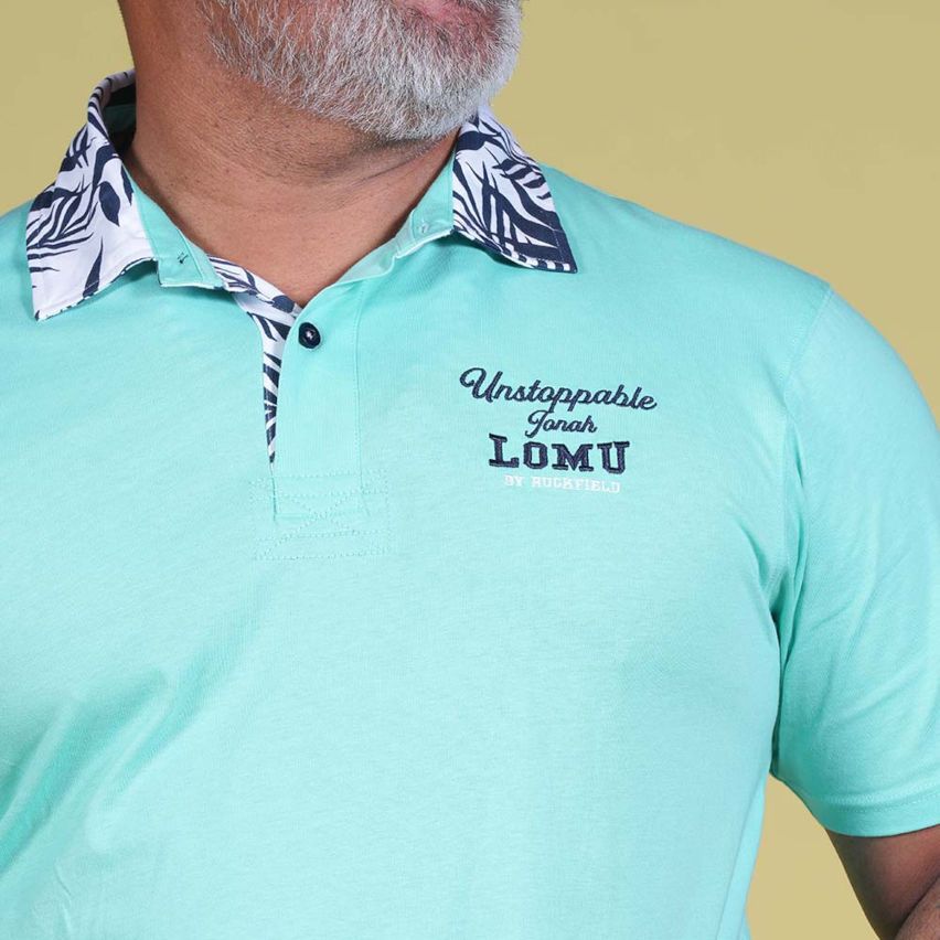 Polo Rugby Manga Corta Jonah Lomu Verde Agua – Ruckfield