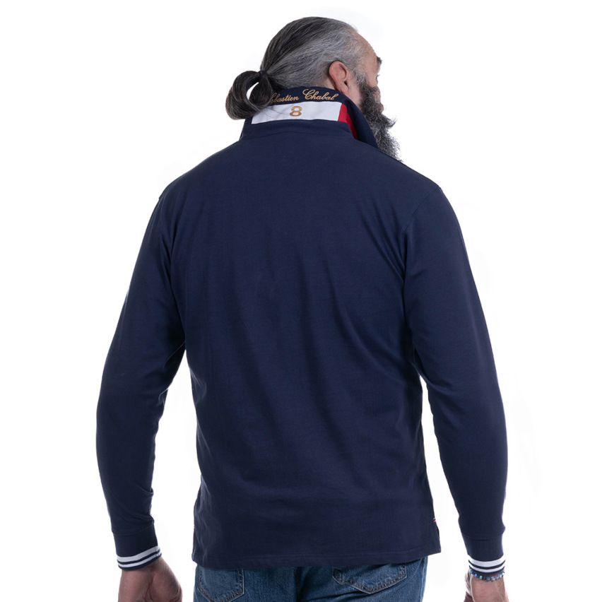Polo Rugby Ruckfield France Supporter Azul Marino - Ruckfield