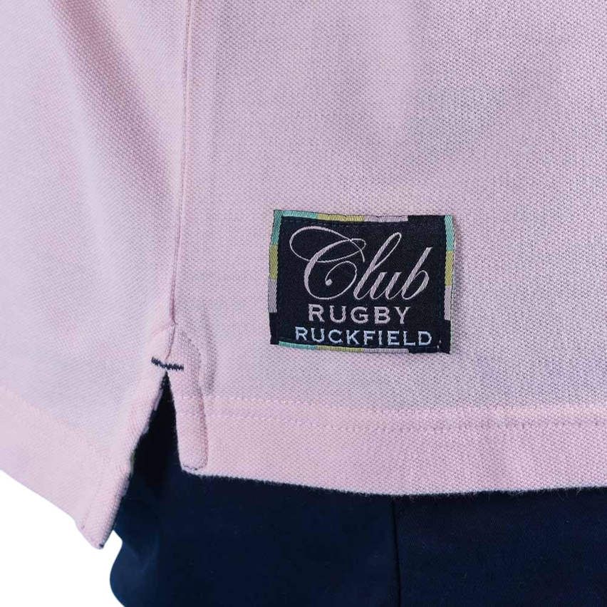 Polo Rugby Club Mangas Cortas Rosa - Ruckfield