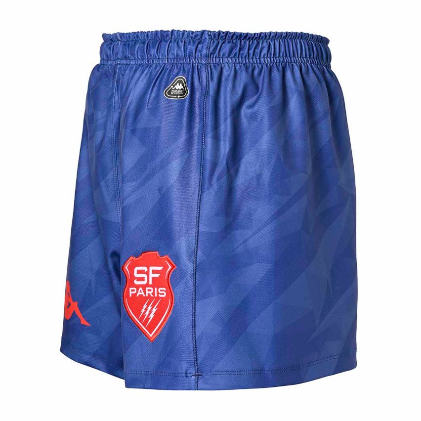 Pantalón Kombat Ryder Away Stade Français París Azul 2024/2025 - Kappa