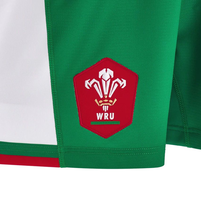 Pantalones Cortos de Rugby Niño Visitante Gales 2024/2025 - Macron