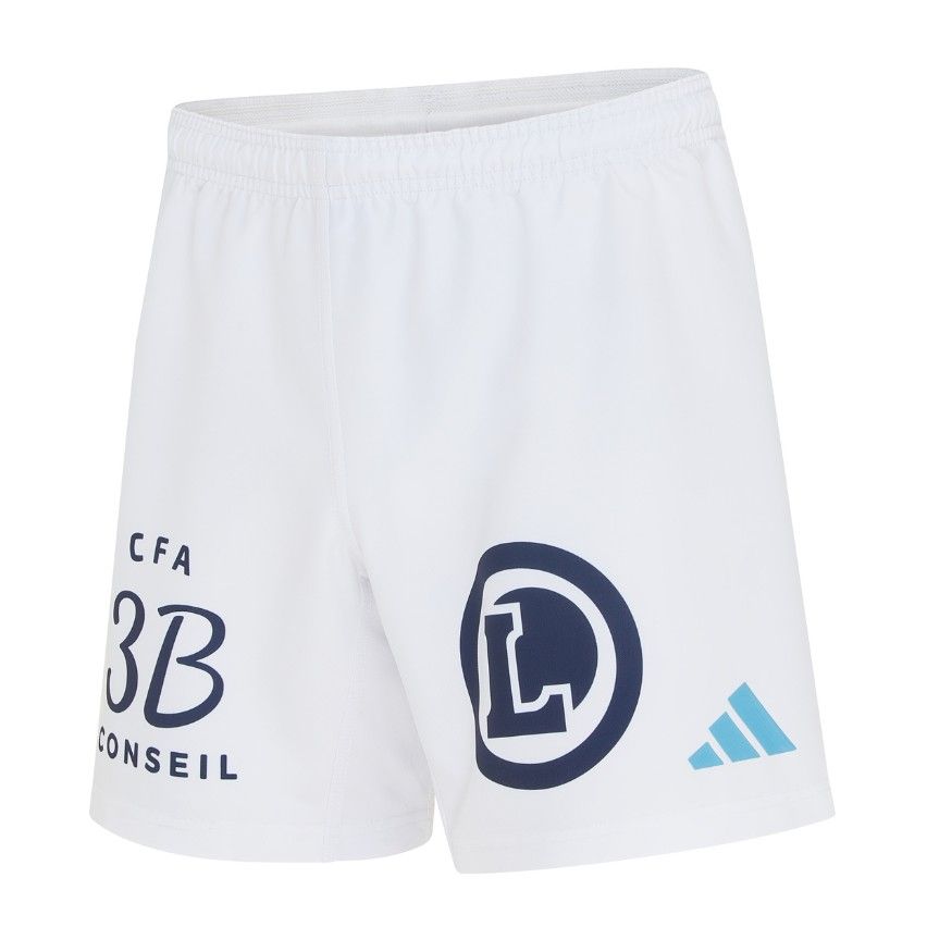 Short Rendimiento Rugby USAP Blanco 2025/2026 - Adidas