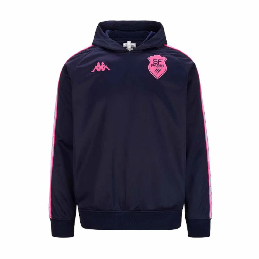 Sudadera con Capucha Rugby 222 Banda Zeustivy Stade Français Paris 2024/2025 Azul - Kappa