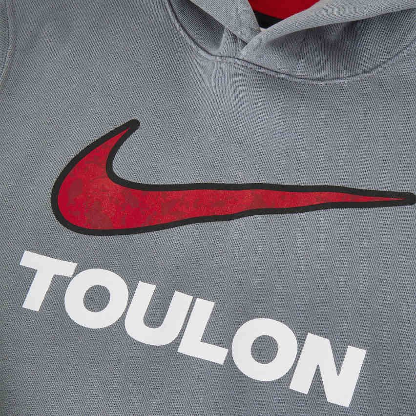 Sudadera con Capucha Rugby RC Toulon 2024/2025 Gris - Nike