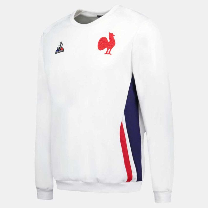 Pull blanc coq sportif best sale