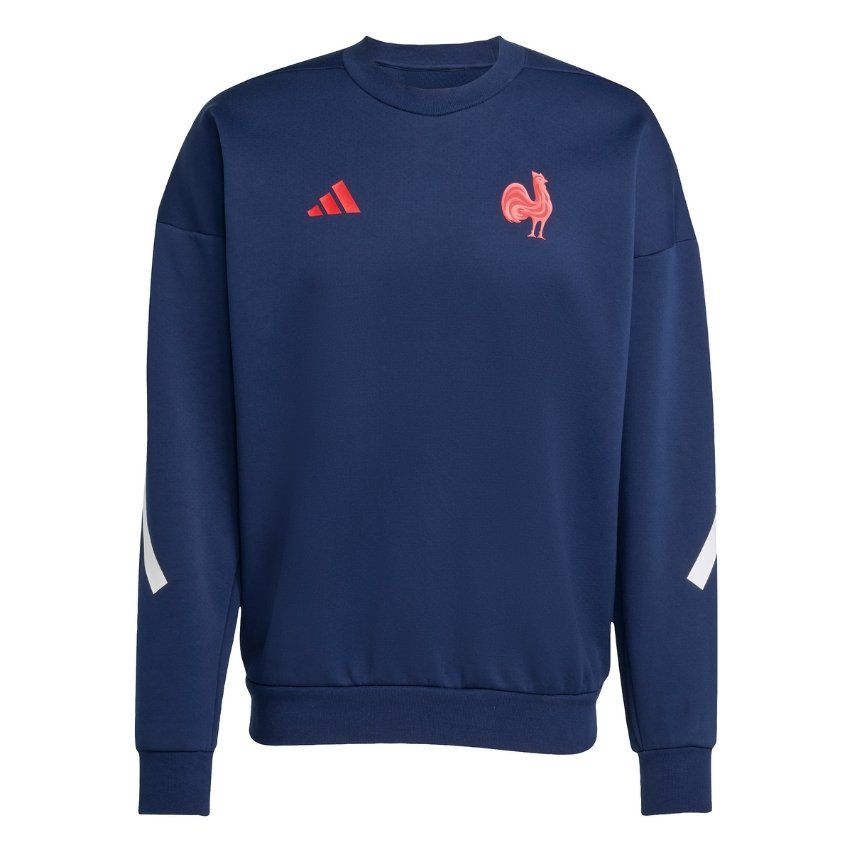 Sudadera de rugby viaje hombre Francia Adidas Oficial